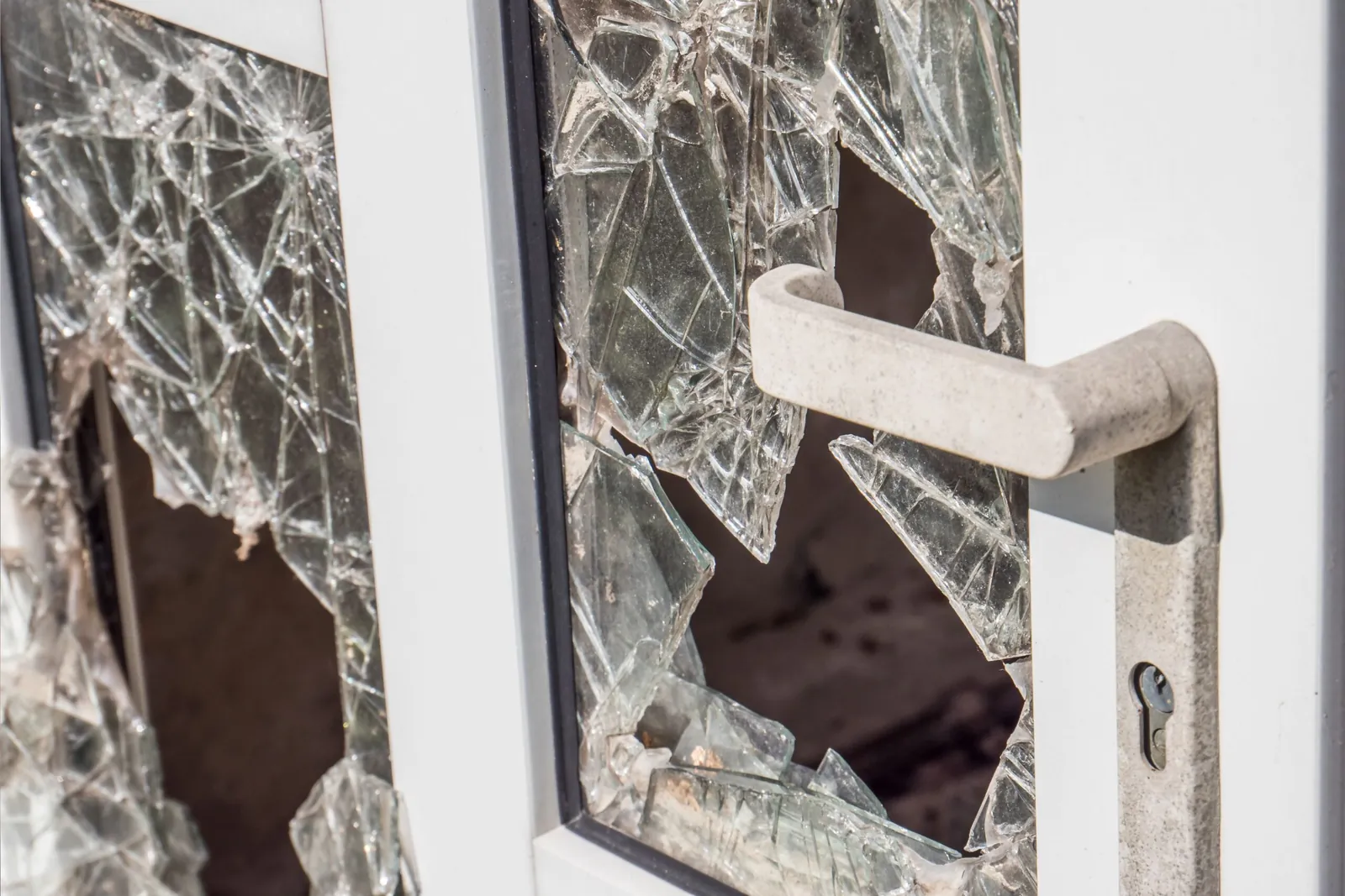Nachgerüstete Fenstersicherung